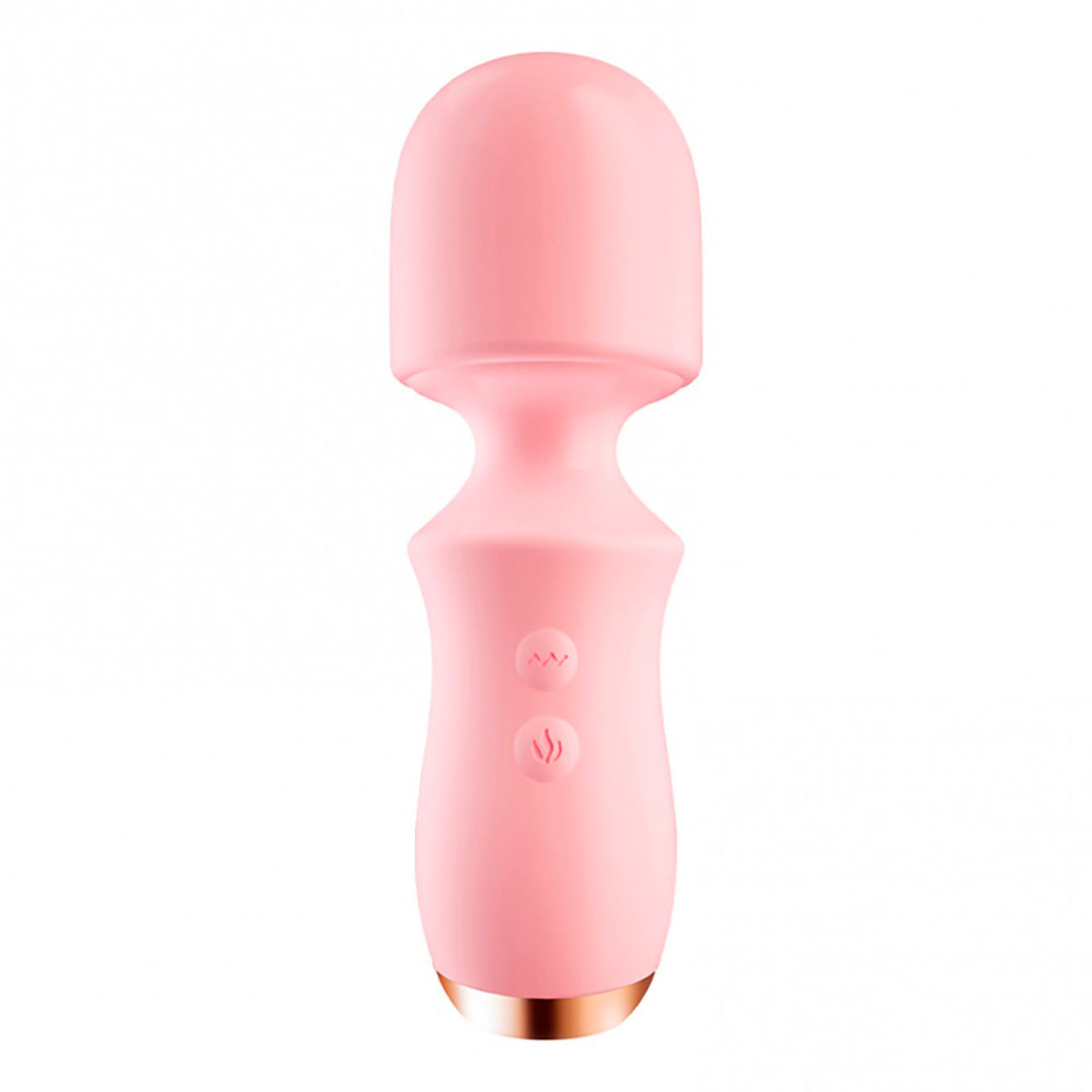 Mini Massageador Varinha com 10 Modos de Vibração e Função Aquecimento Vip Mix Mini Massageador Varinha com 10 Modos de Vibração e Função Aquecimento Vip Mix