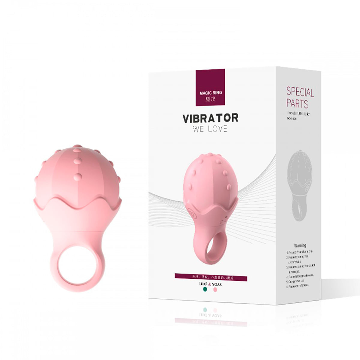 Lilo Vibrator We Love Anel Magic Ring Vibrator com 10 Modos de Vibração Vip Mix