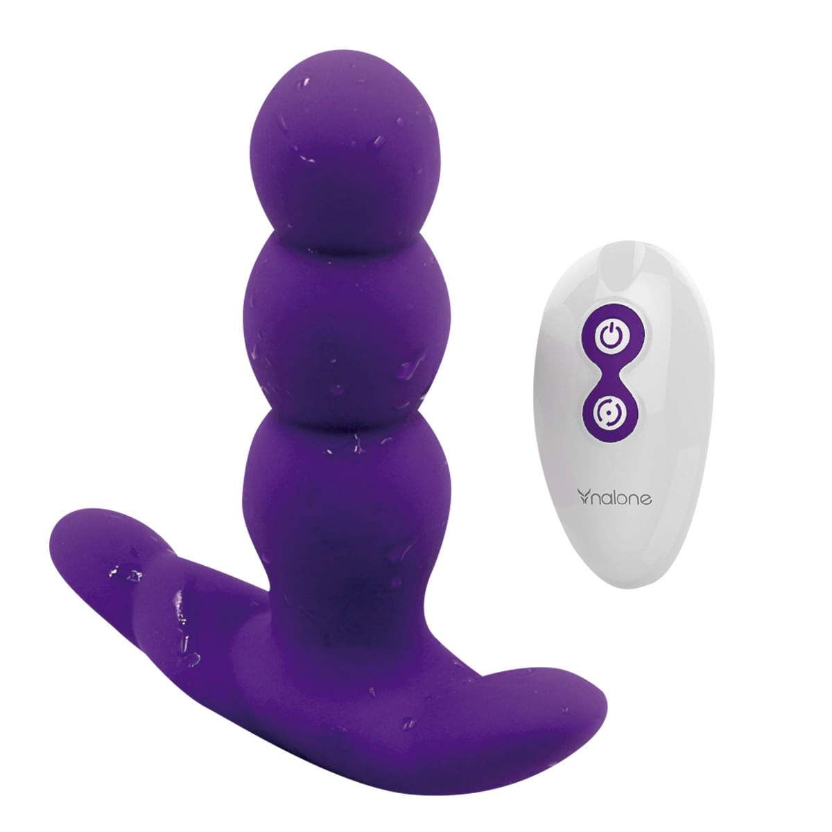 Nalone Pearl Vibrador Anal ou Vaginal com Controle e 7 Modos de Vibração e Rotação Intt Nalone Pearl Vibrador Anal ou Vaginal com Controle e 7 Modos de Vibração e Rotação Intt