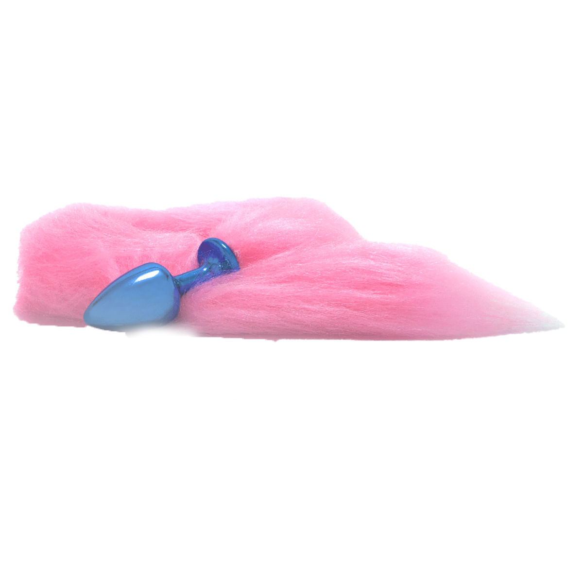 Plug Anal com Rabo Raposa de Pelúcia Rosa Hard Plug Anal com Rabo Raposa de Pelúcia Rosa Hard
