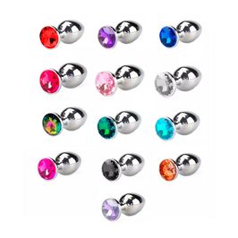 Plug em Metal Pequeno com Pedra em Cores Diversas Vip Mix
