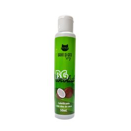 Cocolub Lubrificante com Óleo de Coco 50ml Banho de Gata