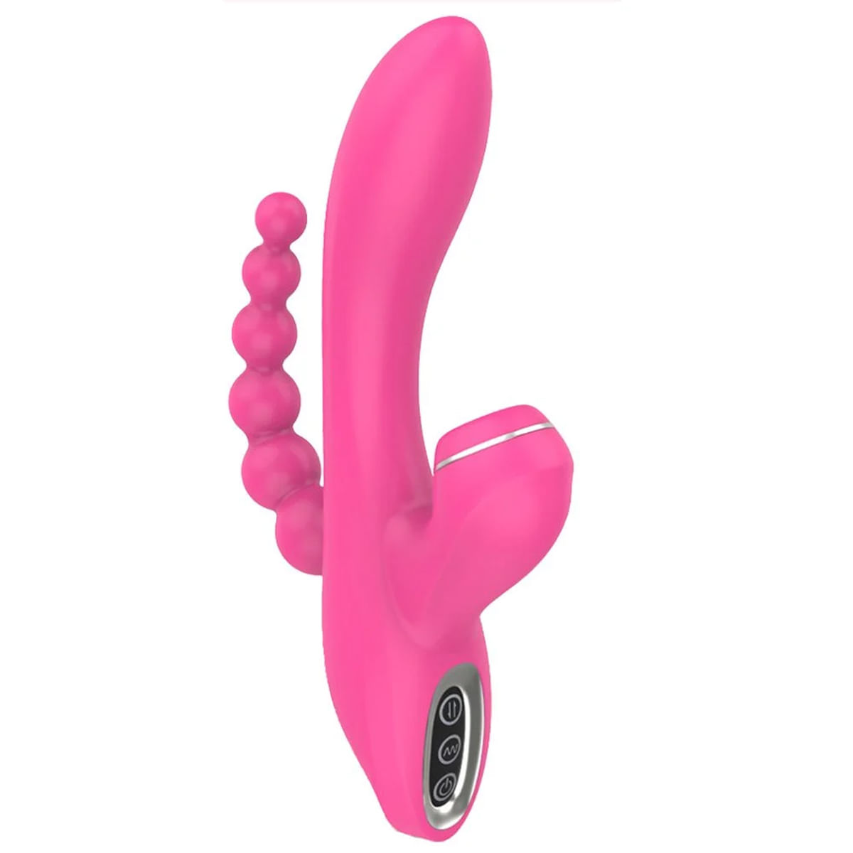 Abel Vibrador com Tripla Estimulação com 7 Modos de Vibração e 2 de Sucção Intt - Cor: Roxo Abel Vibrador com Tripla Estimulação com 7 Modos de Vibração e 2 de Sucção Intt - Cor: Roxo