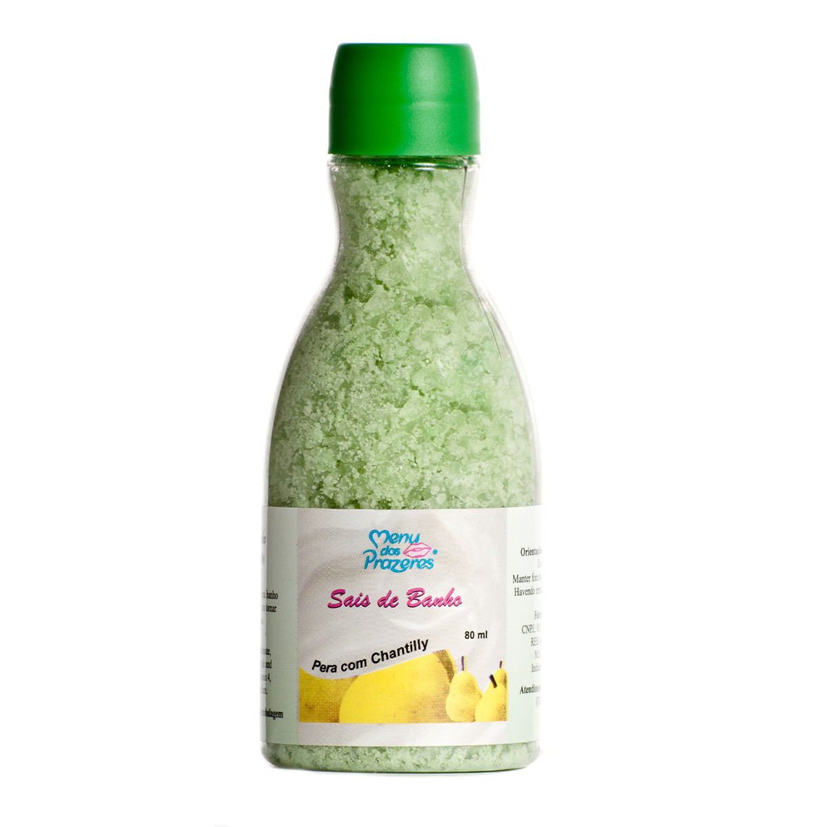 Sais de Banho Aromático Linha Banho 80ml Menu dos Prazeres