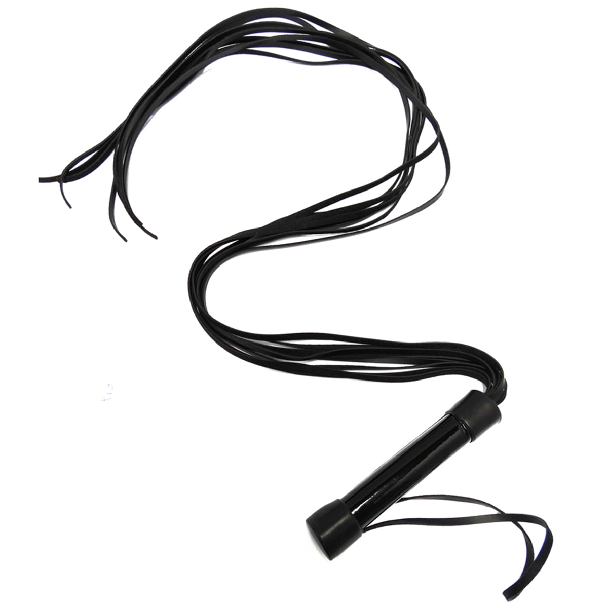 Chicote Verniz em Couro Sintético com Tiras de 80 cm Dominatrixxx Chicote Verniz em Couro Sintético com Tiras de 80 cm Dominatrixxx