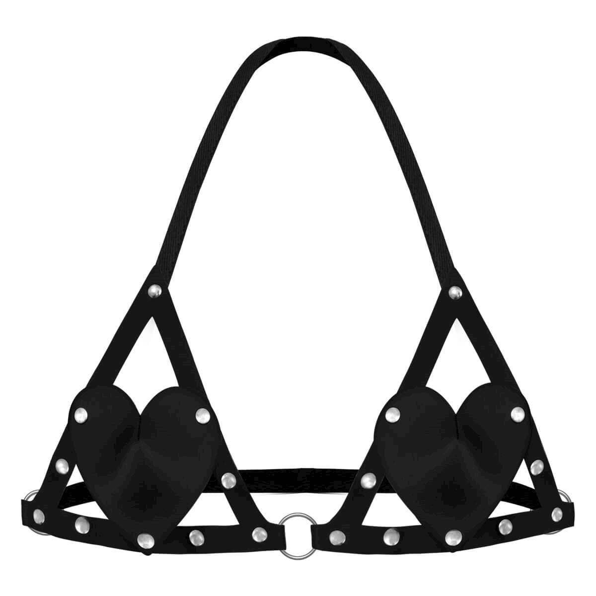 Top em Bedin com Formato de Coração Dominatrixxx - Top Preto em Bedin com Formato de Coração Dominatrixxx Top em Bedin com Formato de Coração Dominatrixxx - Top Preto em Bedin com Formato de Coração Dominatrixxx