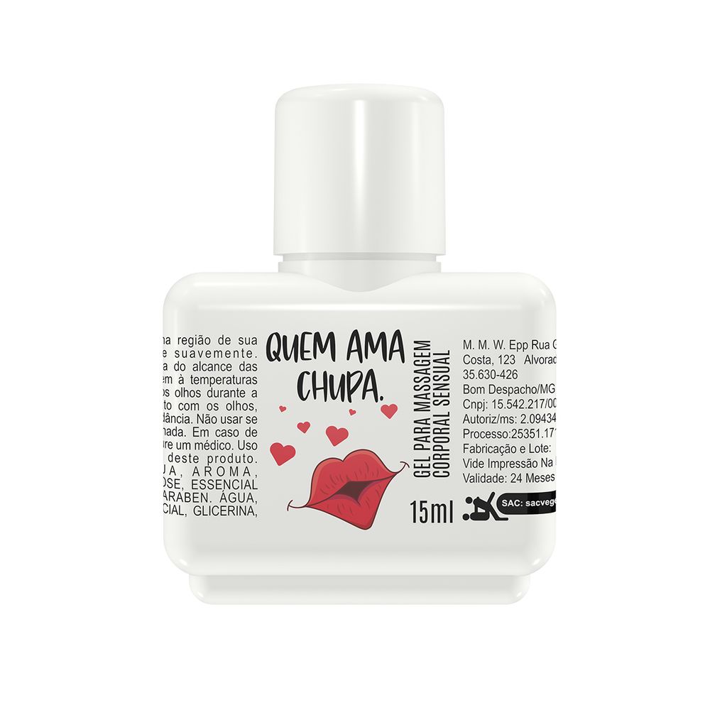 Que delícia !!! Óleo de Massagem Deslizante Beijável 15ml Linha Emoji  Segred Love em 10X Sem Juros - Miess