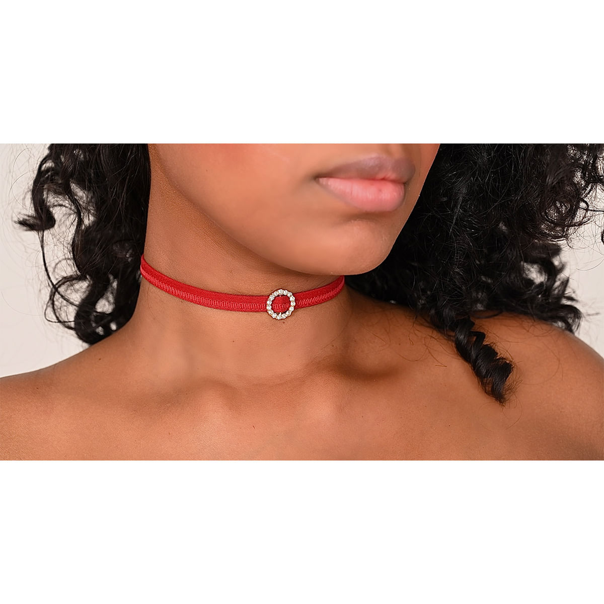 Calcinha Fetiche "Vamos Lá Em Casa... Netflix" com Chocker Tallyta Moda Apimentada