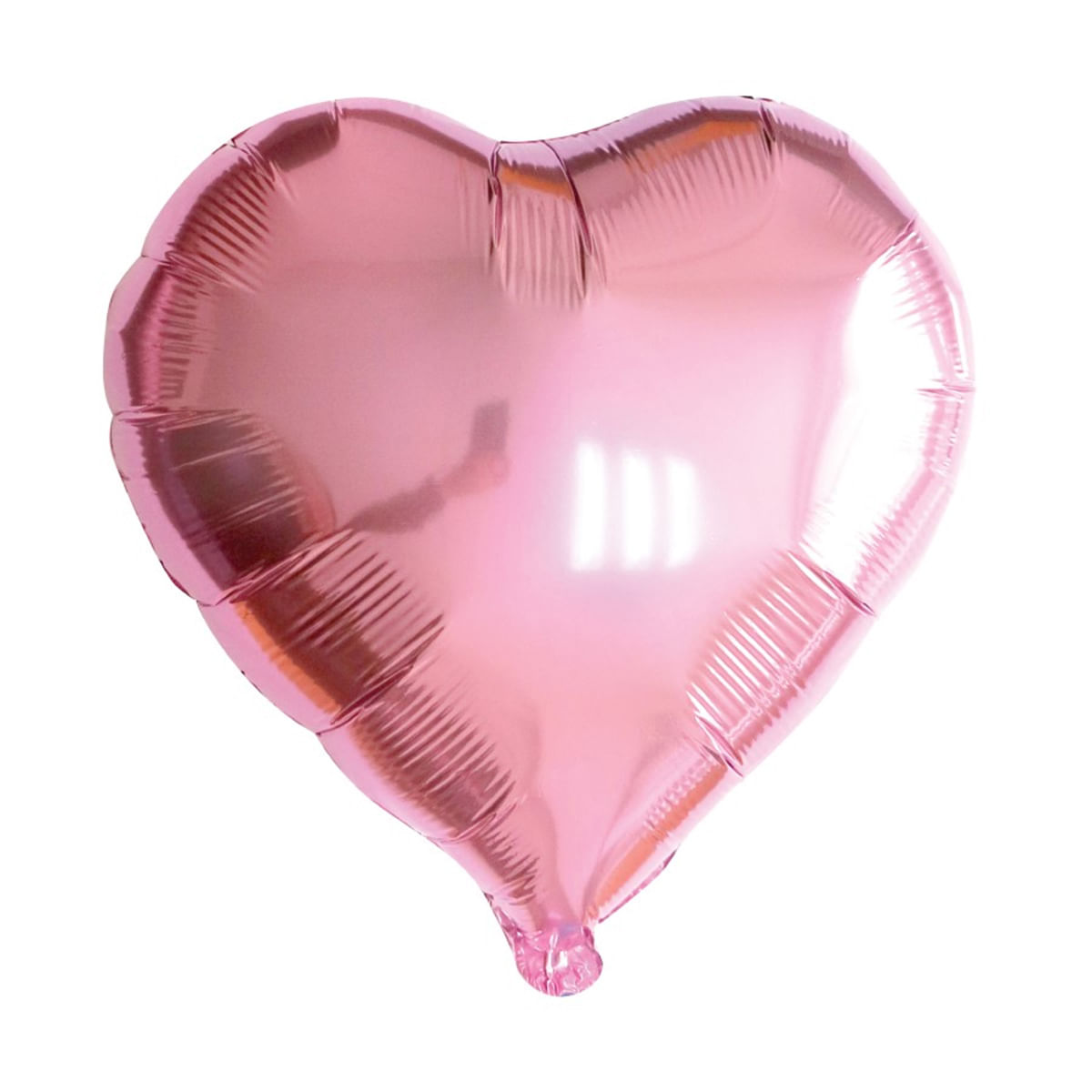 Balão Metalizado em Formato de Coração com Efeito Sonoro 20cm MS Embalagem