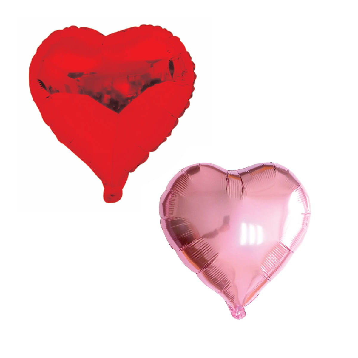Balão Metalizado em Formato de Coração com Efeito Sonoro 20cm Gala Embalagens
