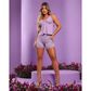 Short Doll Luxo com Detalhes em Renda Coleção Lavanda Dy Girl