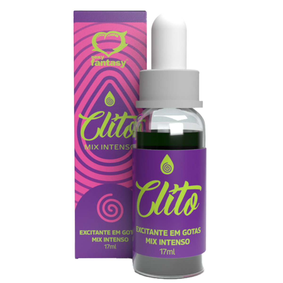 Clito Excitante em Gotas Mix Intenso 17ml Sexy Fantasy Clito Excitante em Gotas Mix Intenso 17ml Sexy Fantasy