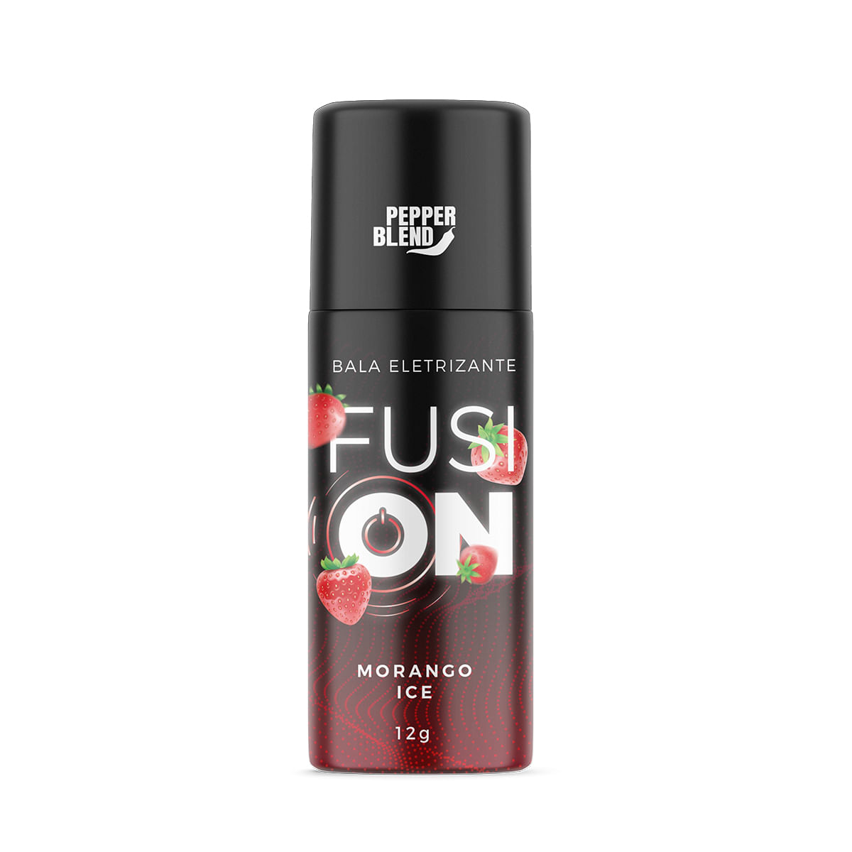 Fusion Eletrizante Gel Comestível Morango 12ml Pepper Blend