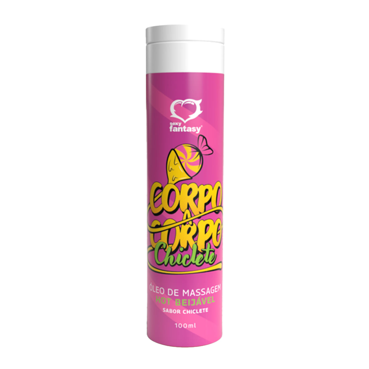 Óleo de Massagem Corpo a Corpo Hot Beijável 100ml Sexy Fantasy Óleo de Massagem Corpo a Corpo Hot Beijável 100ml Sexy Fantasy