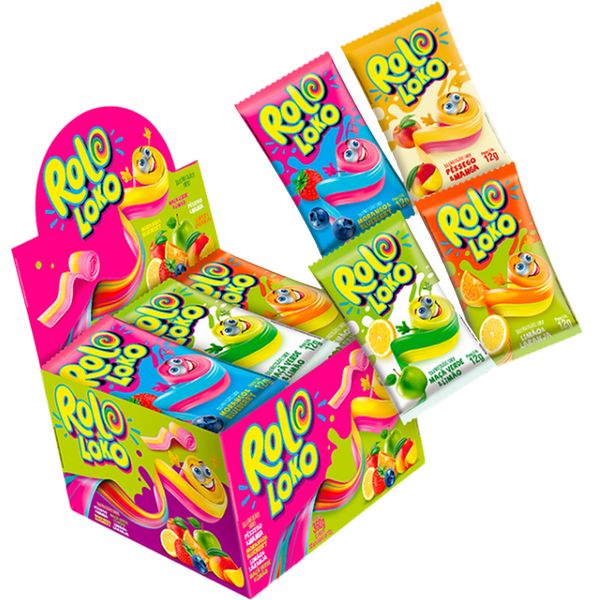 Rolo Loko Bala Mastigável 12g Danilla