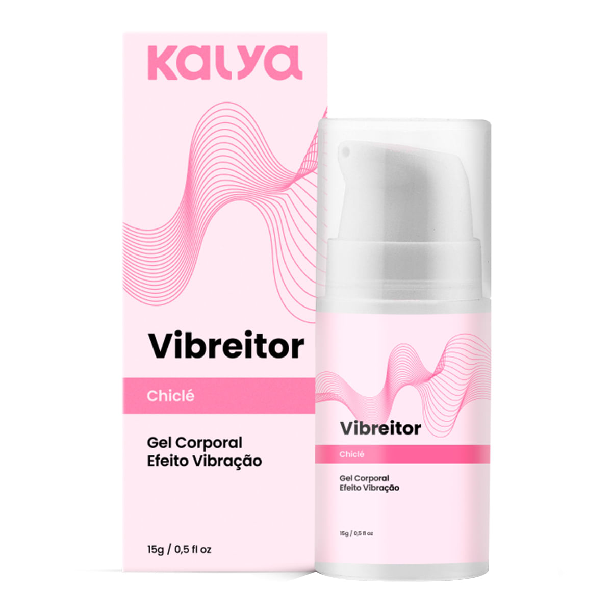 Vibreitor Gel Corporal com Efeito de Vibração 15g Kalya