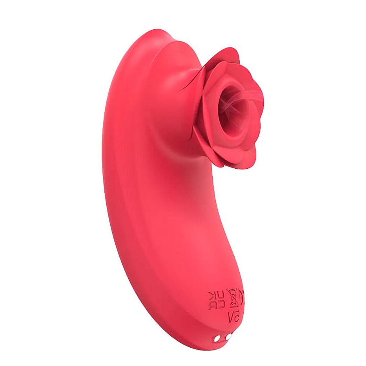 Losa Vibrador de Clitoris em Formato de Rosa com 9 Modos de Pulsação Sexy Import