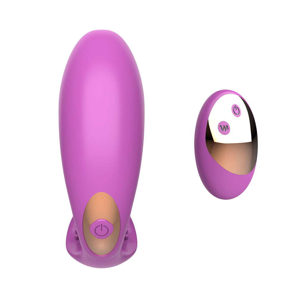 Vibrador para Casal com 2 Pontas e 10 Mods de Vibrações Vip Mix