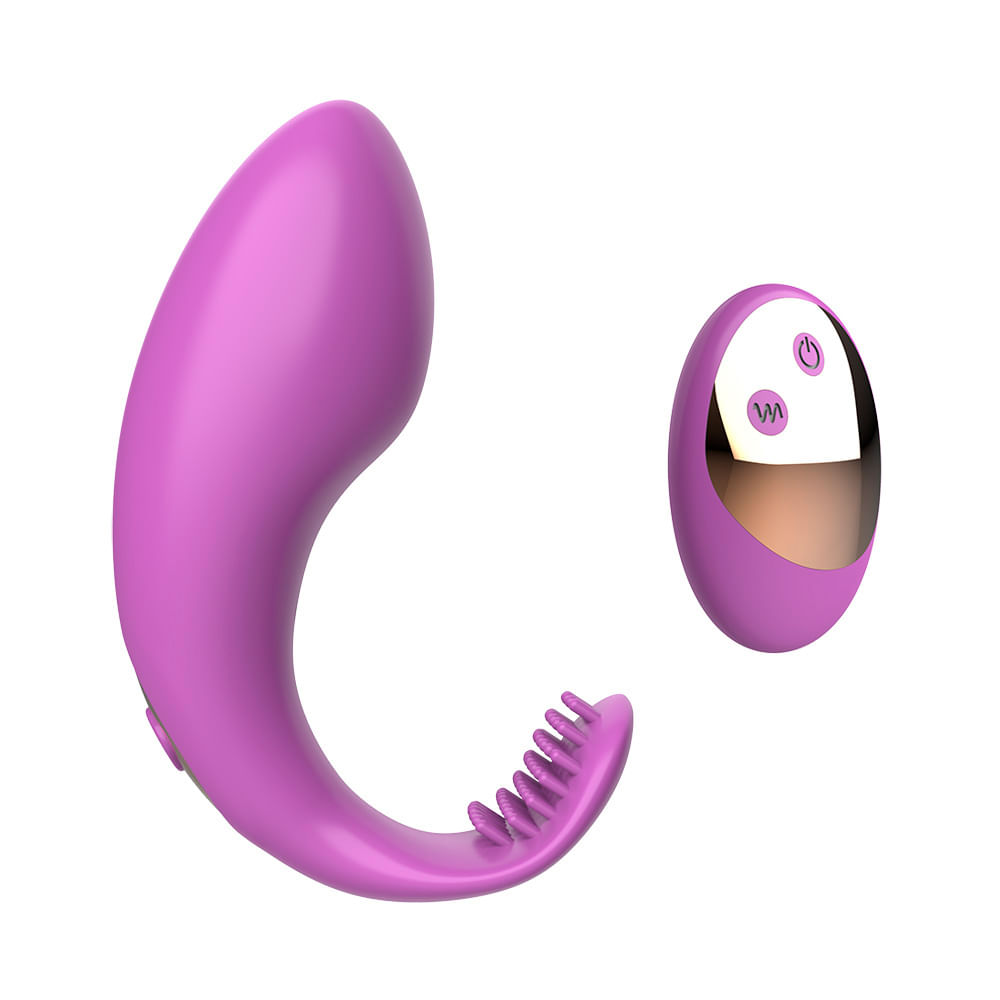 Vibrador para Casal com 2 Pontas e 10 Mods de Vibrações Vip Mix