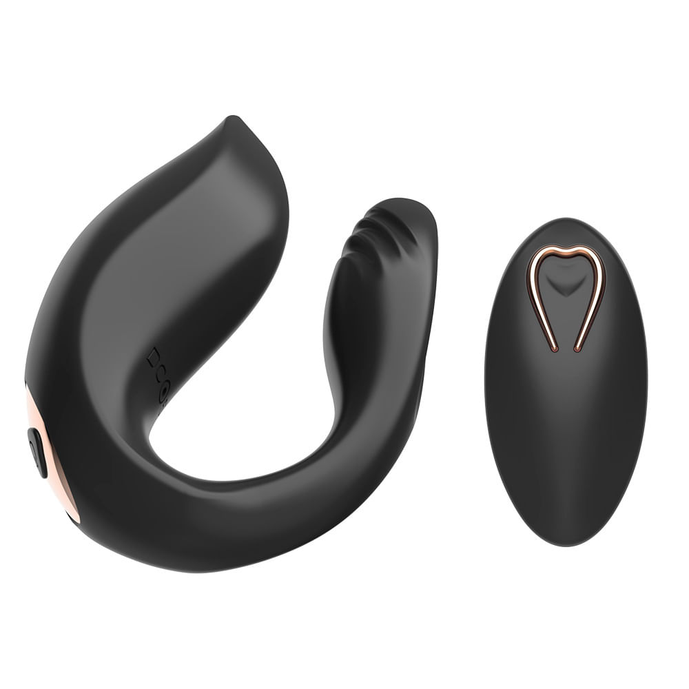Vibrador Pontas Duplas com 10 Modos de Vibração e Texturas Vip Mix