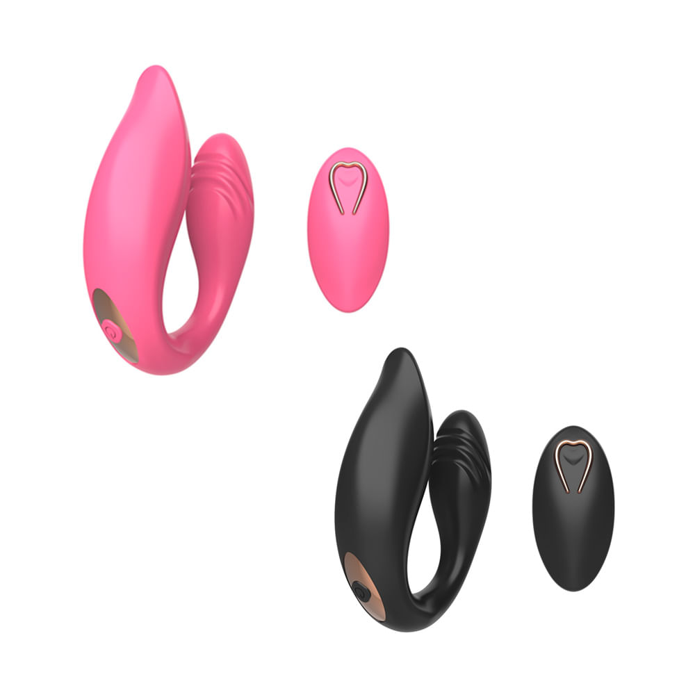 Vibrador Pontas Duplas com 10 Modos de Vibração e Texturas Vip Mix