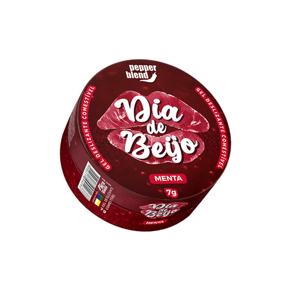 Dia de Beijo Gel Deslizante Comestível 7g Pepper Blend Dia de Beijo Gel Deslizante Comestível 7g Pepper Blend