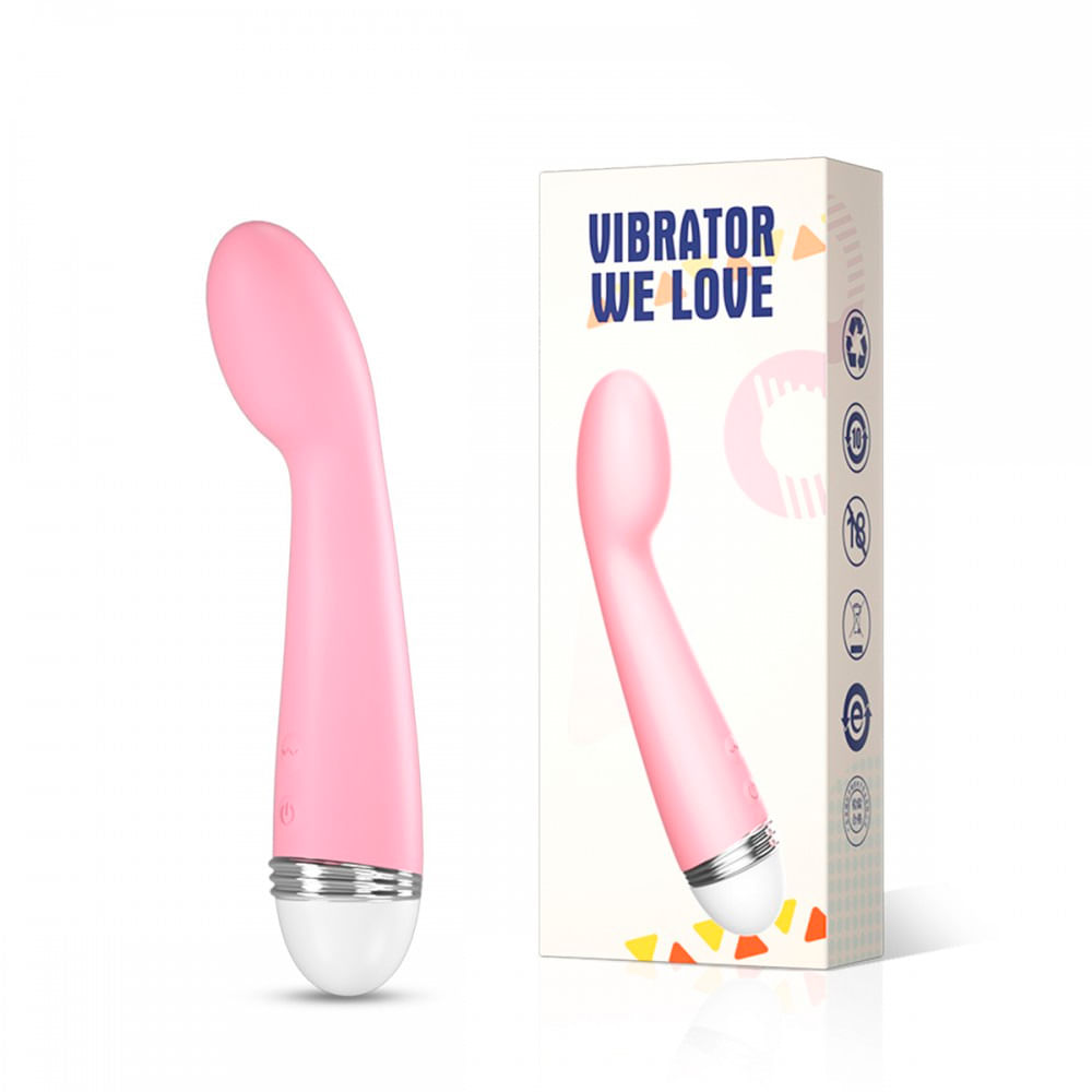 We Love Vibrador Ponto G com 10 Modos de Vibração Vip Mix We Love Vibrador Ponto G com 10 Modos de Vibração Vip Mix