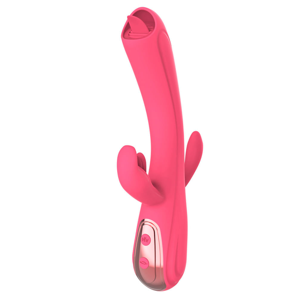 Hera Vibrador com Estimulador de Clitoris com 10 Modos de Vibração e Vai e Vem Vip Mix