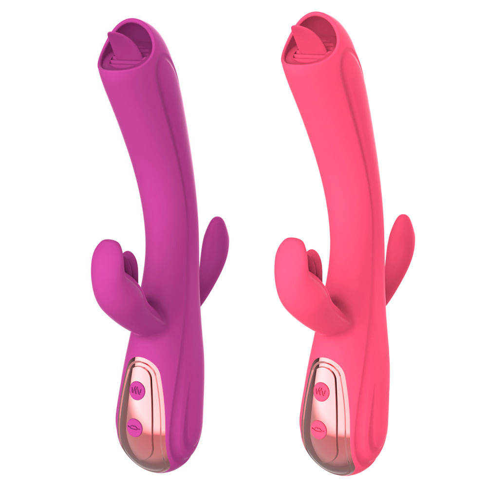 Hera Vibrador com Estimulador de Clitoris com 10 Modos de Vibração e Vai e Vem Vip Mix