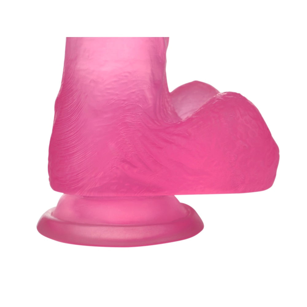 Jelly Love Prótese Realística com Glande e Ventosa 22,8x4cm Vip Mix