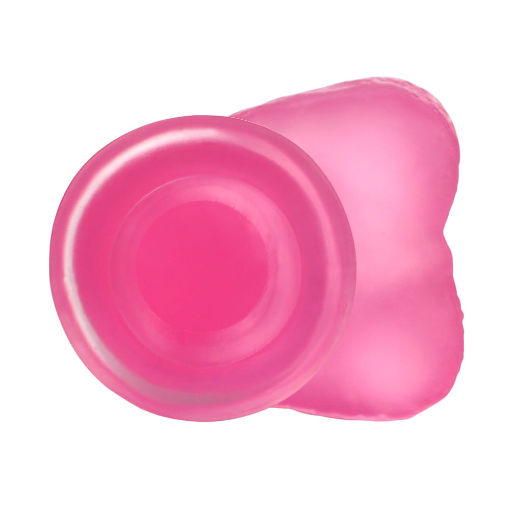 Jelly Love Prótese Realística com Glande e Ventosa 22,8x4cm Vip Mix