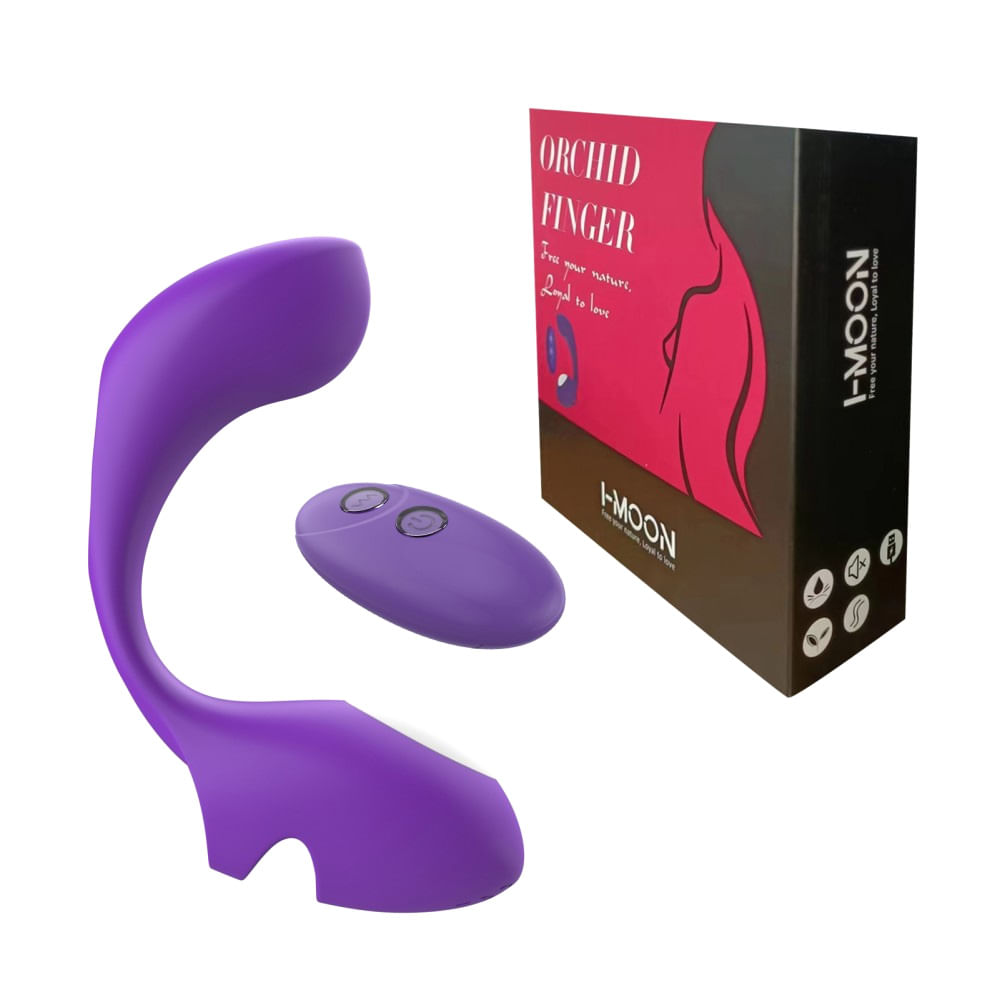 I-Moon Vibrador de Dedo com Controle Remoto e 7 Modos de Vibração Vip Mix