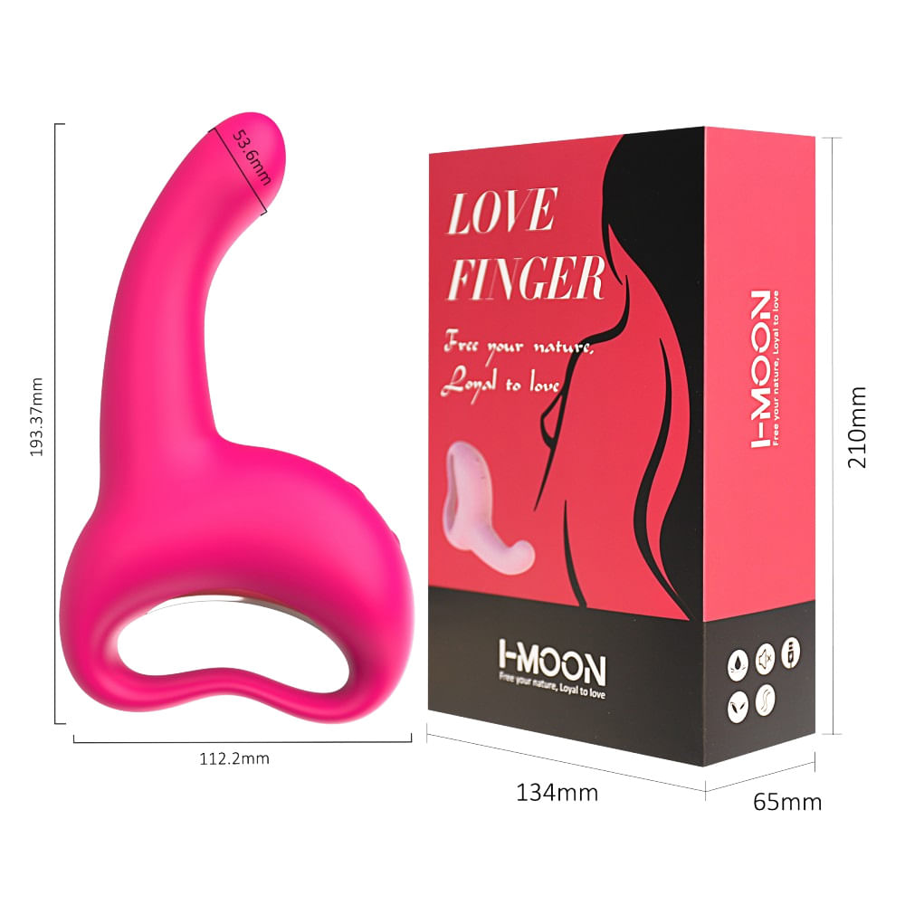 I-Moon Love Finger Vibrador de Dedo com 7 Modos de Vibração Vip Mix