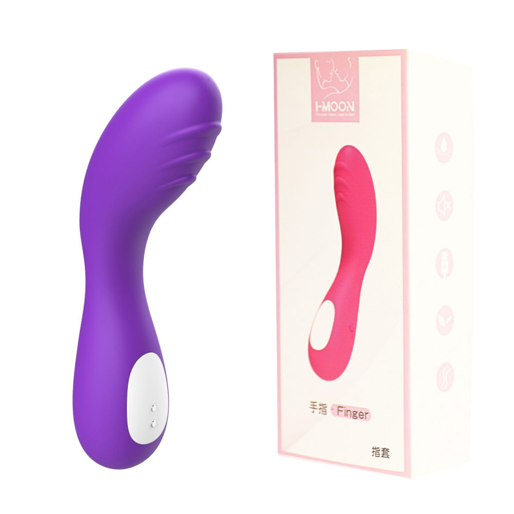 I-Moon Vibrador de Dedo com 7 Modos de Vibração Vip Mix