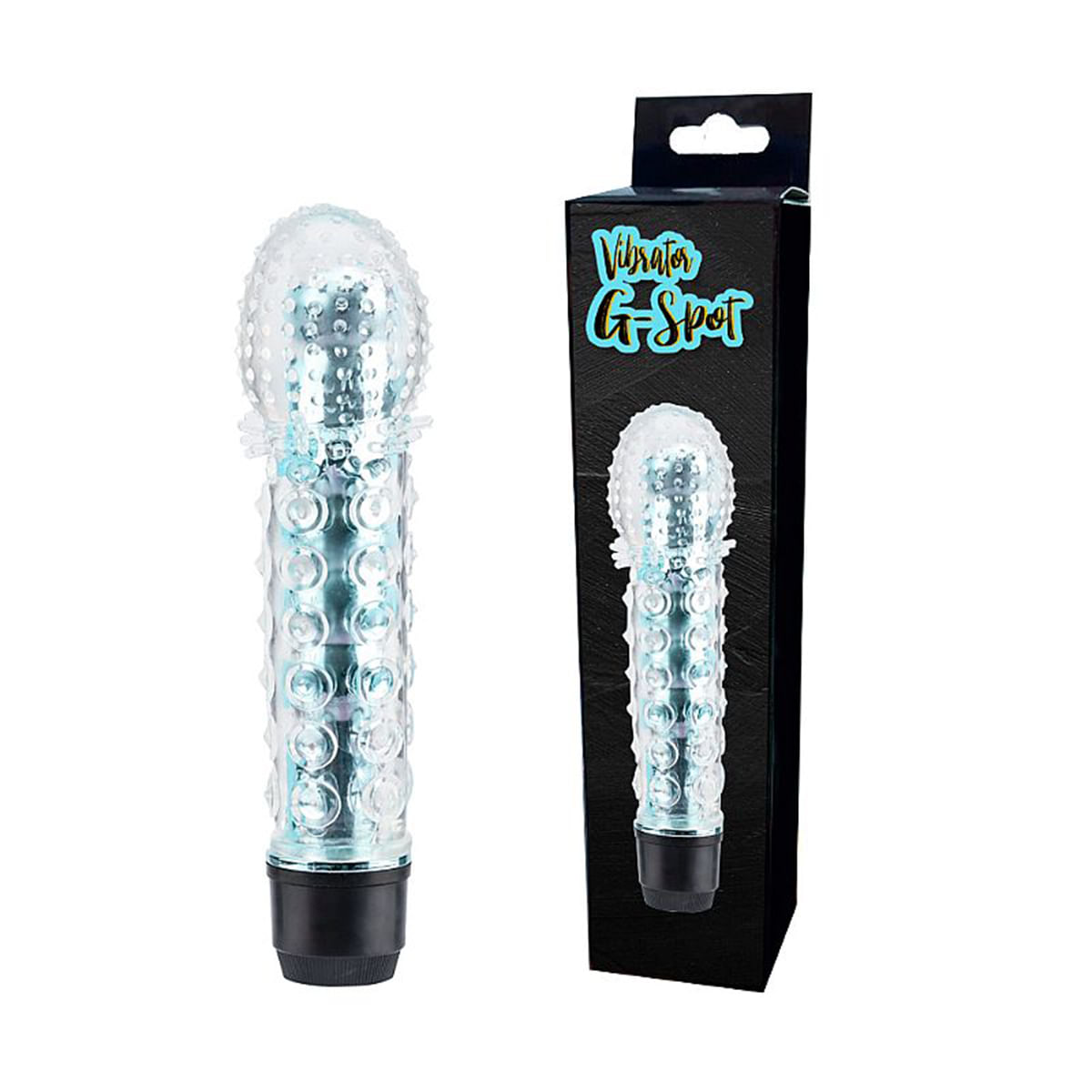 G-Spot Vibrador Personal com Capa Peniana Texturizada Sexy Import