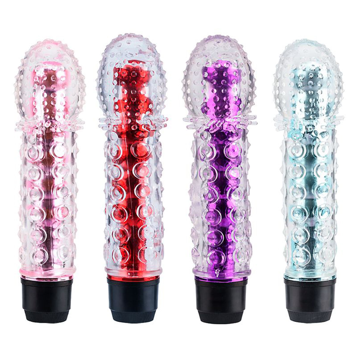 G-Spot Vibrador Personal com Capa Peniana Texturizada Sexy Import