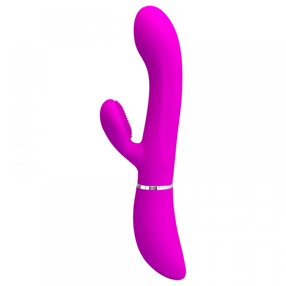 Vibrador Ponto G om Estimulador de Clitóris 12 Modos de Vibração e 4 Modos Vai e Vem Vip Mix Vibrador Ponto G om Estimulador de Clitóris 12 Modos de Vibração e 4 Modos Vai e Vem Vip Mix