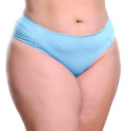 Biquíni Calcinha Plus Size com Drapeado Lateral Hot Love
