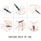 Vibrador Varinha Mágica com 10 Modos de Vibração Our Moment Import