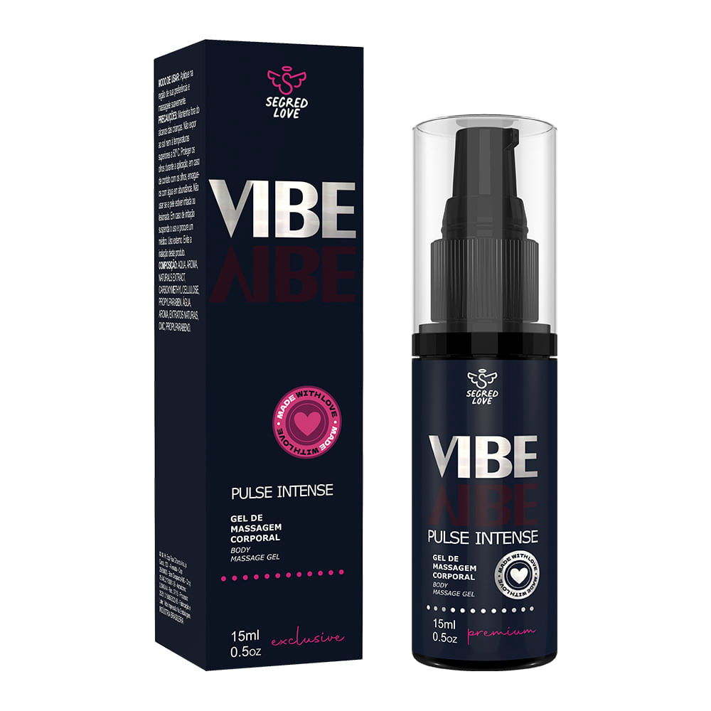 Vibe Pulse Intense Gel Excitante que Vibra 15 ml Segred Love Vibe Pulse Intense Gel Excitante que Vibra 15 ml Segred Love
