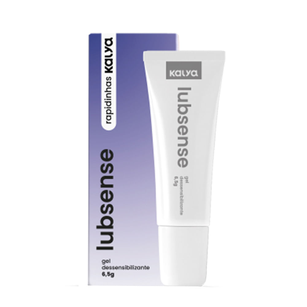 Lubsense Gel Dessensibilizante Linha Rapidinhas 6,5 g Kalya Lubsense Gel Dessensibilizante Linha Rapidinhas 6,5 g Kalya