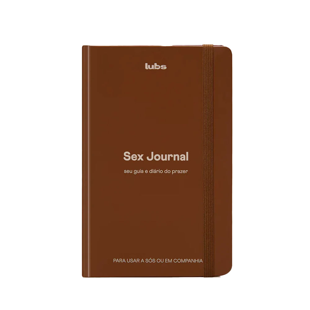 Sex Journal Diário das Relações com 160 Páginas Lubs