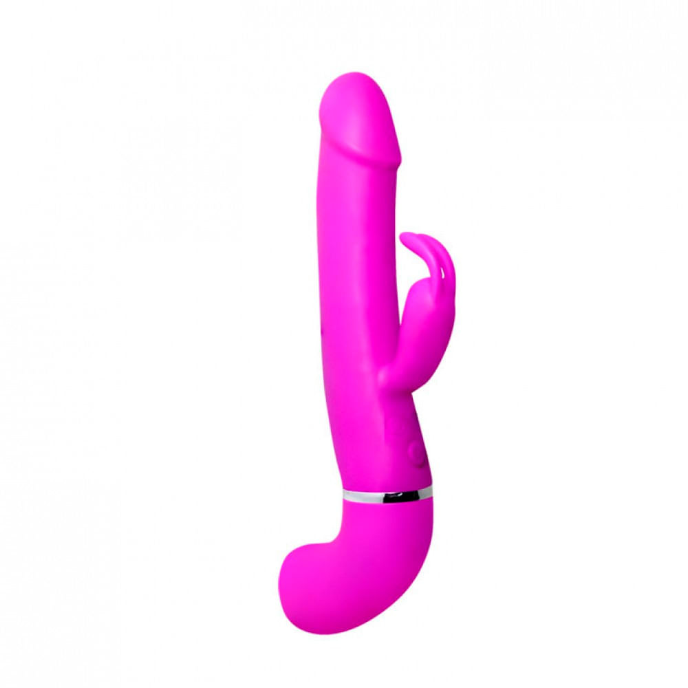 Henry Pretty Love Vibrador Ejaculador com Estimulador de Clitoris com 12 Modos de Vibração Vip Mix