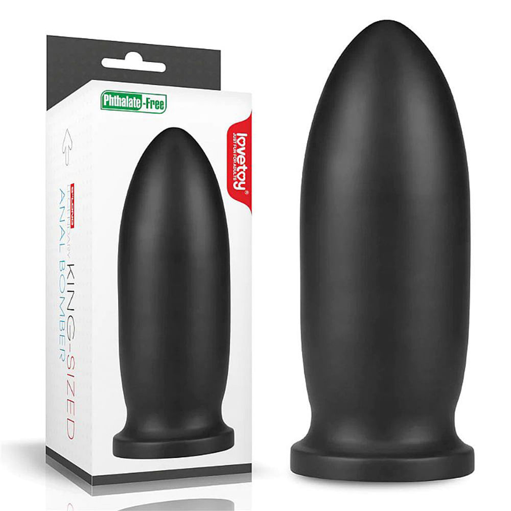 Lovetoy King-Sized Plug Anal de Silicone 23x8,5cm Sexy Import