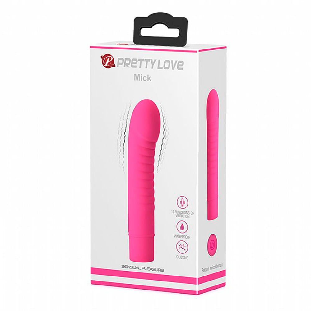 Mick Pretty Love Vibrador em Silicone com 10 Funções de Vibração Sexy Import