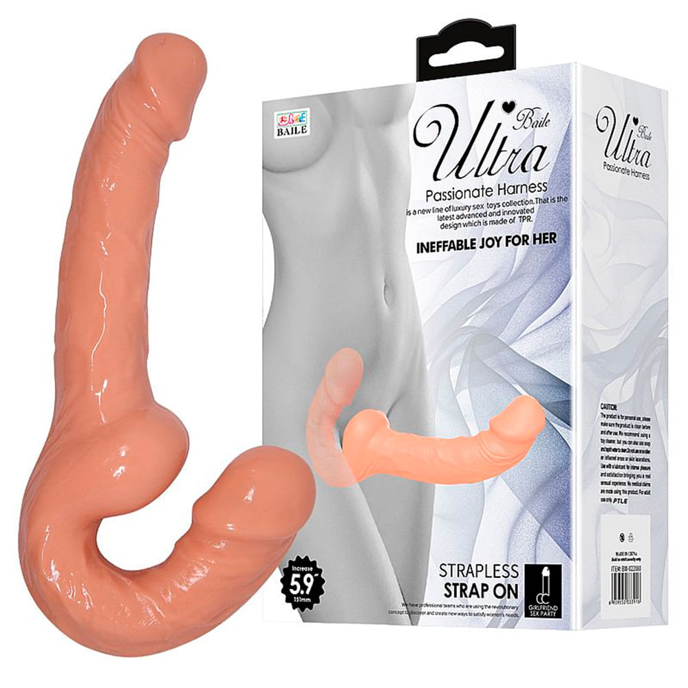 Ultra Passionate Harness Pênis Realístico de Casal Sexy Import