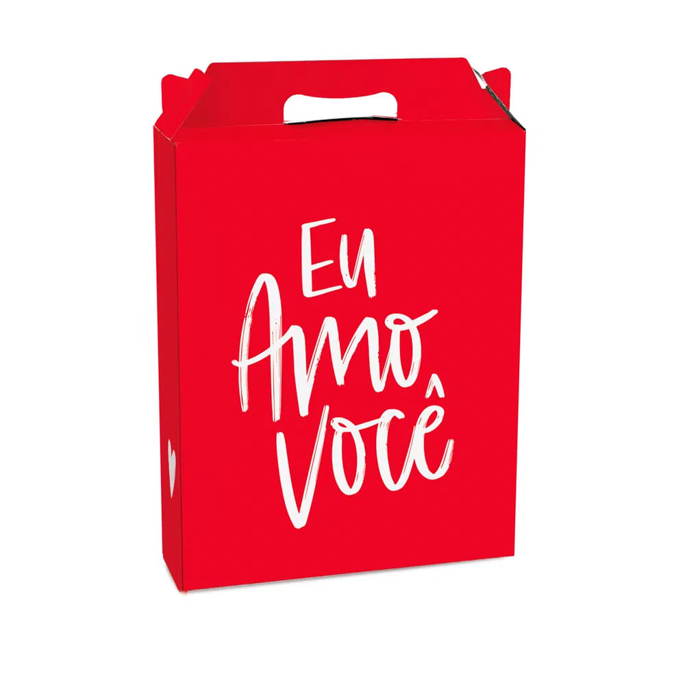 Caixa Maleta Retangular Eu Amo Você para Presente Cromus Caixa Maleta Retangular Eu Amo Você para Presente Cromus