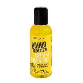 Banho Aromático Chama Dinheiro Preparação Conceitual 120ml Linha Nova Magia Feitiços Aromáticos