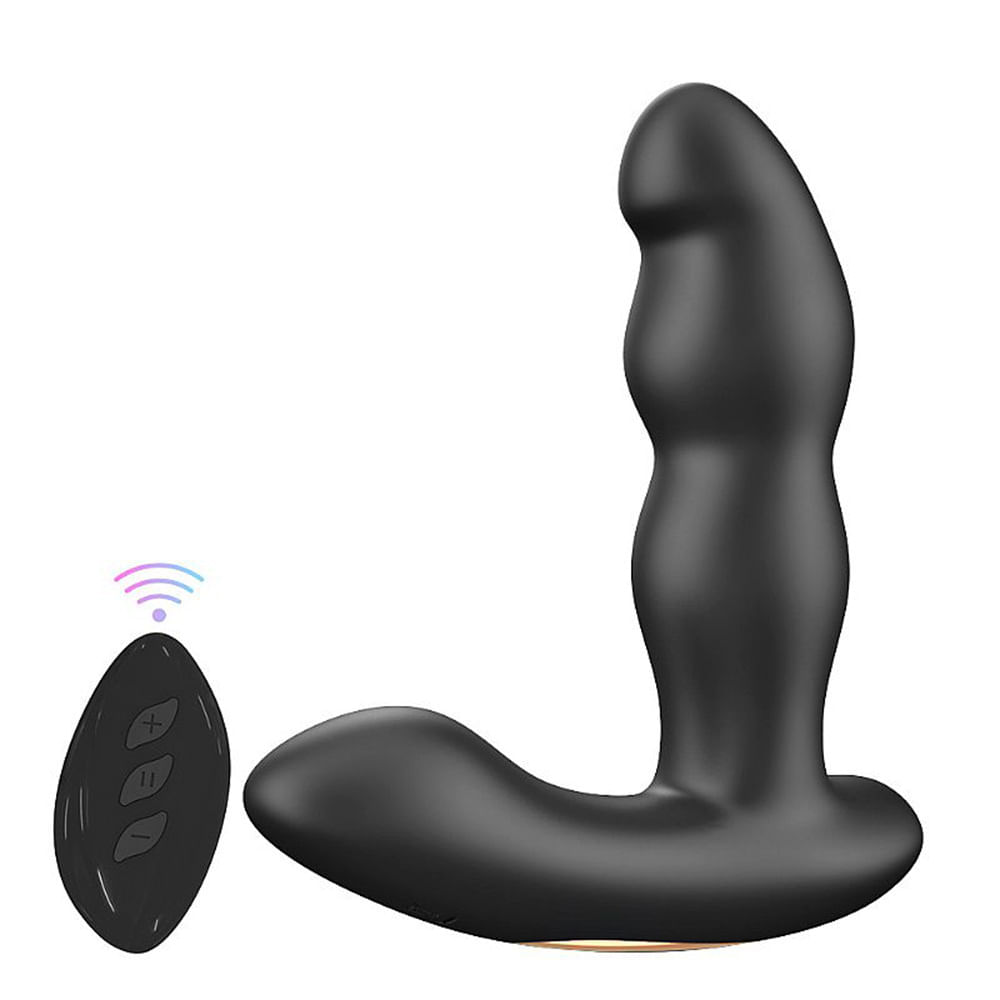 Hiross Estimulador de Próstata com Rotação 360° e 7 Funções de Vibração Sexy Import