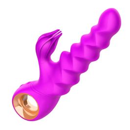 Vibrador de Ponto G e Clitóris com 10 Modos de Vibração Rotativo Vai e Vem Our Moment Import